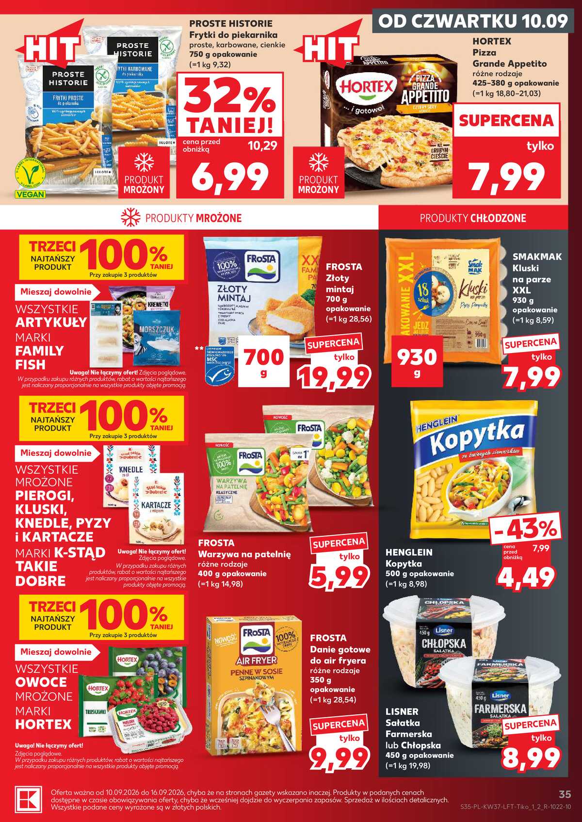 Leták Kaufland Polsko 10.9.-16.9.2026 - Týdenní zpravodaj strana 35