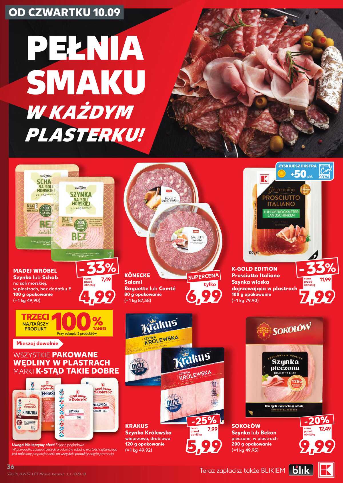 Leták Kaufland Polsko 10.9.-16.9.2026 - Týdenní zpravodaj strana 36