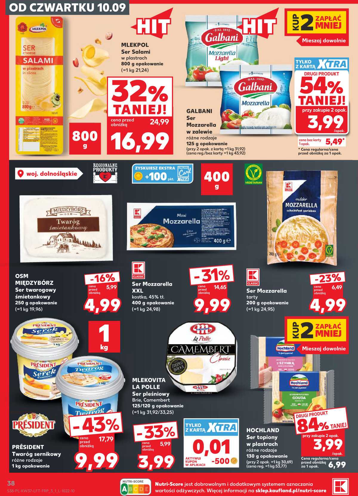 Leták Kaufland Polsko 10.9.-16.9.2026 - Týdenní zpravodaj strana 38