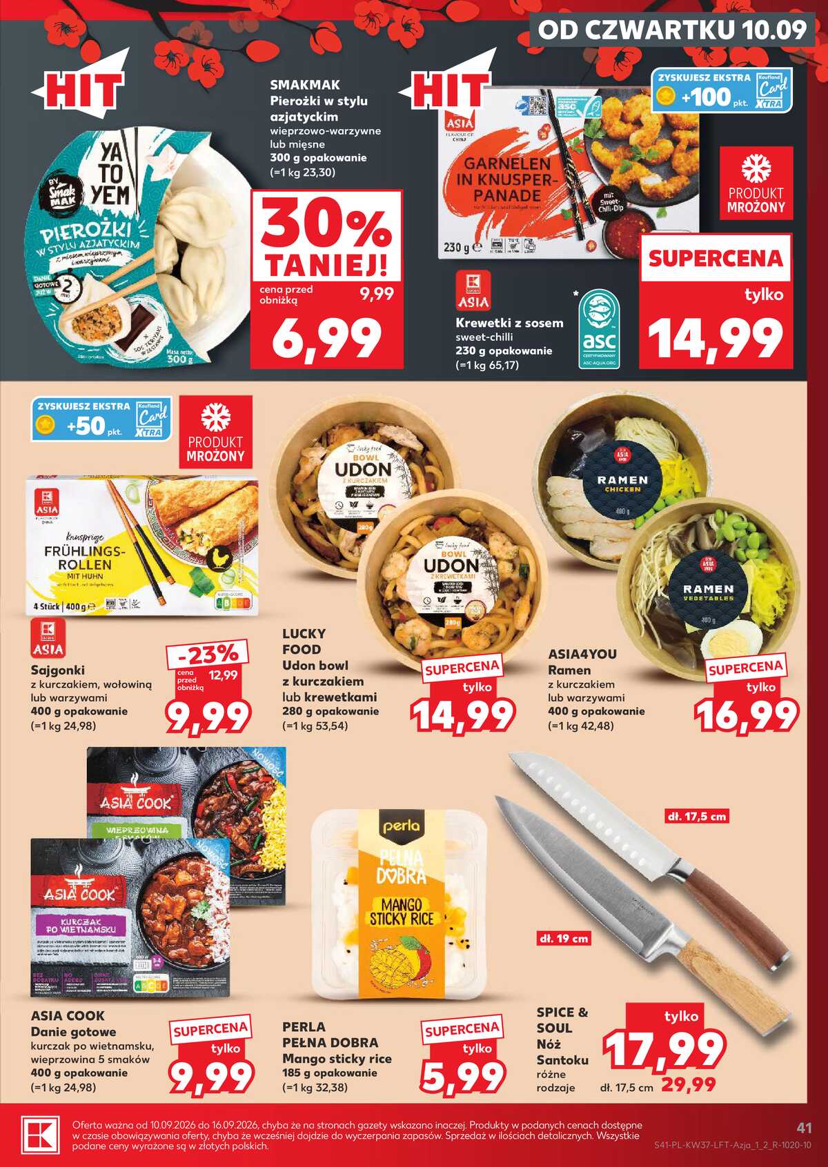 Leták Kaufland Polsko 10.9.-16.9.2026 - Týdenní zpravodaj strana 41