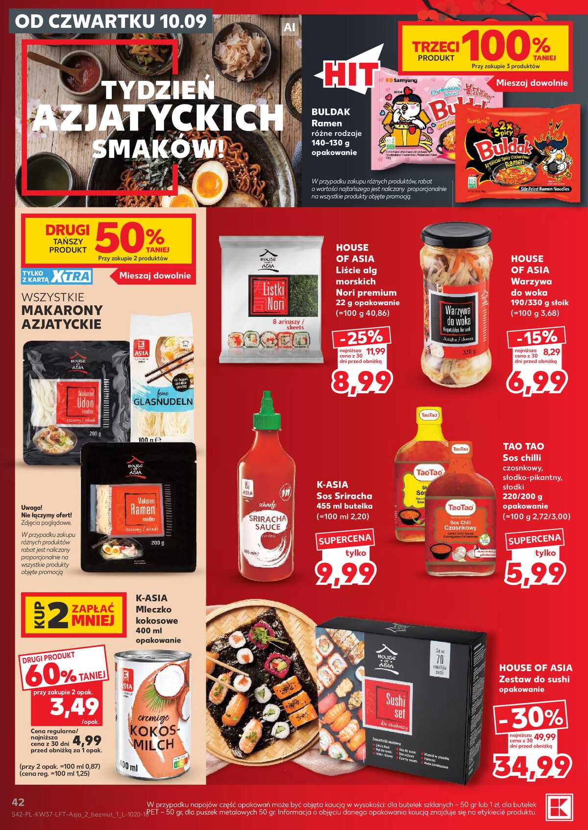 Leták Kaufland Polsko 10.9.-16.9.2026 - Týdenní zpravodaj strana 42