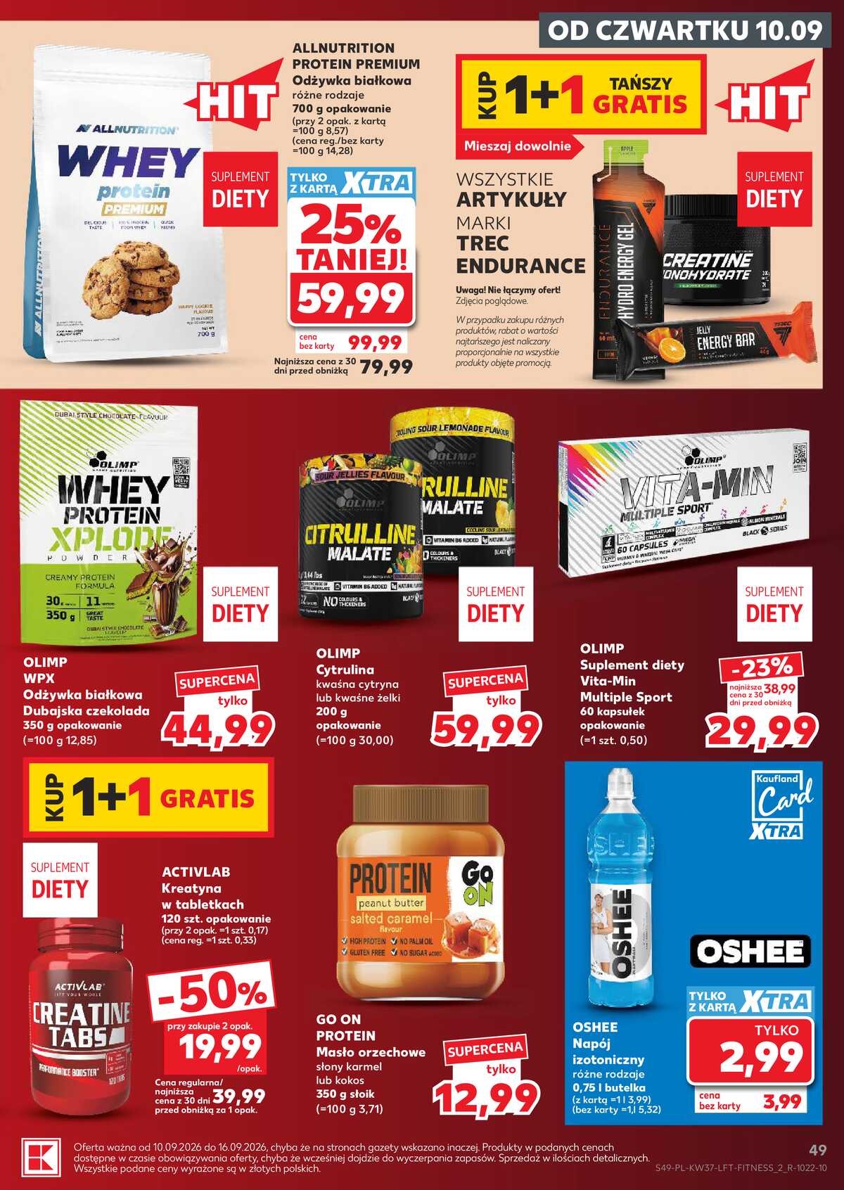 Leták Kaufland Polsko 10.9.-16.9.2026 - Týdenní zpravodaj strana 49