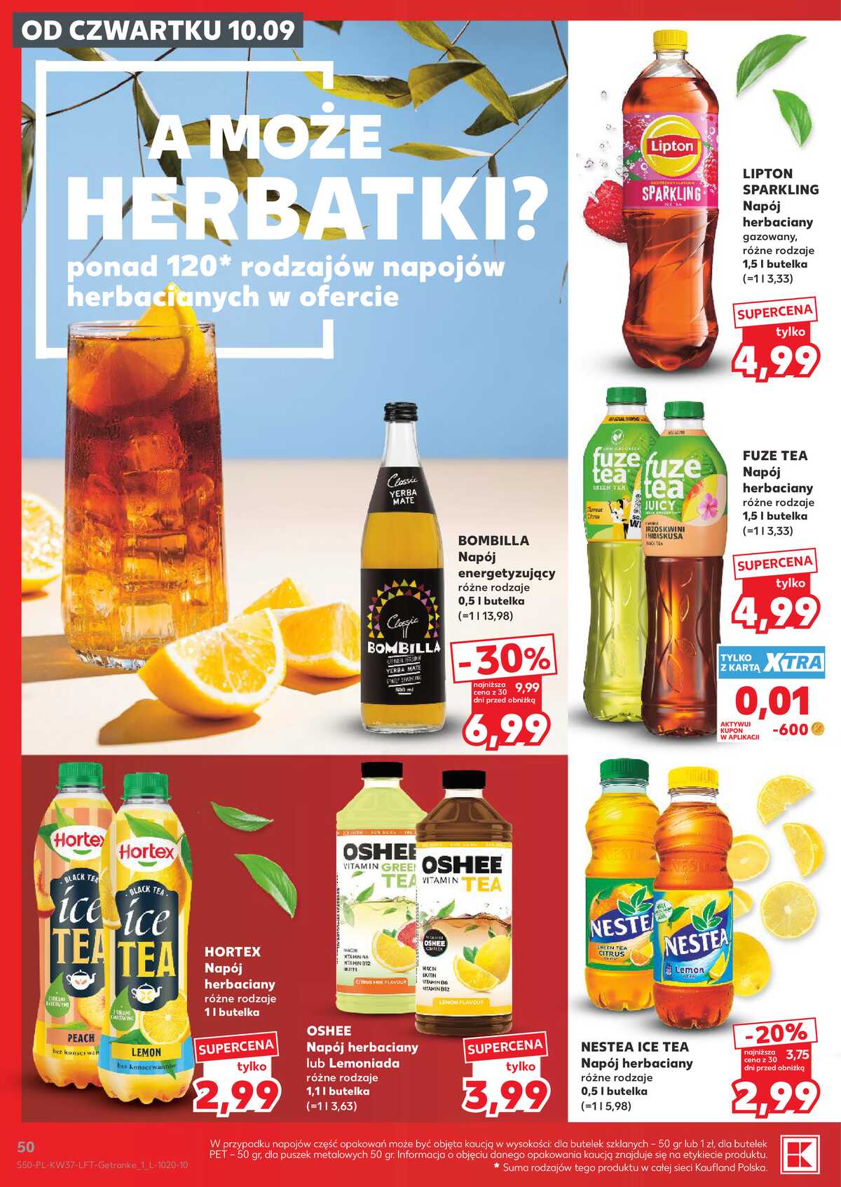 Leták Kaufland Polsko 10.9.-16.9.2026 - Týdenní zpravodaj strana 50