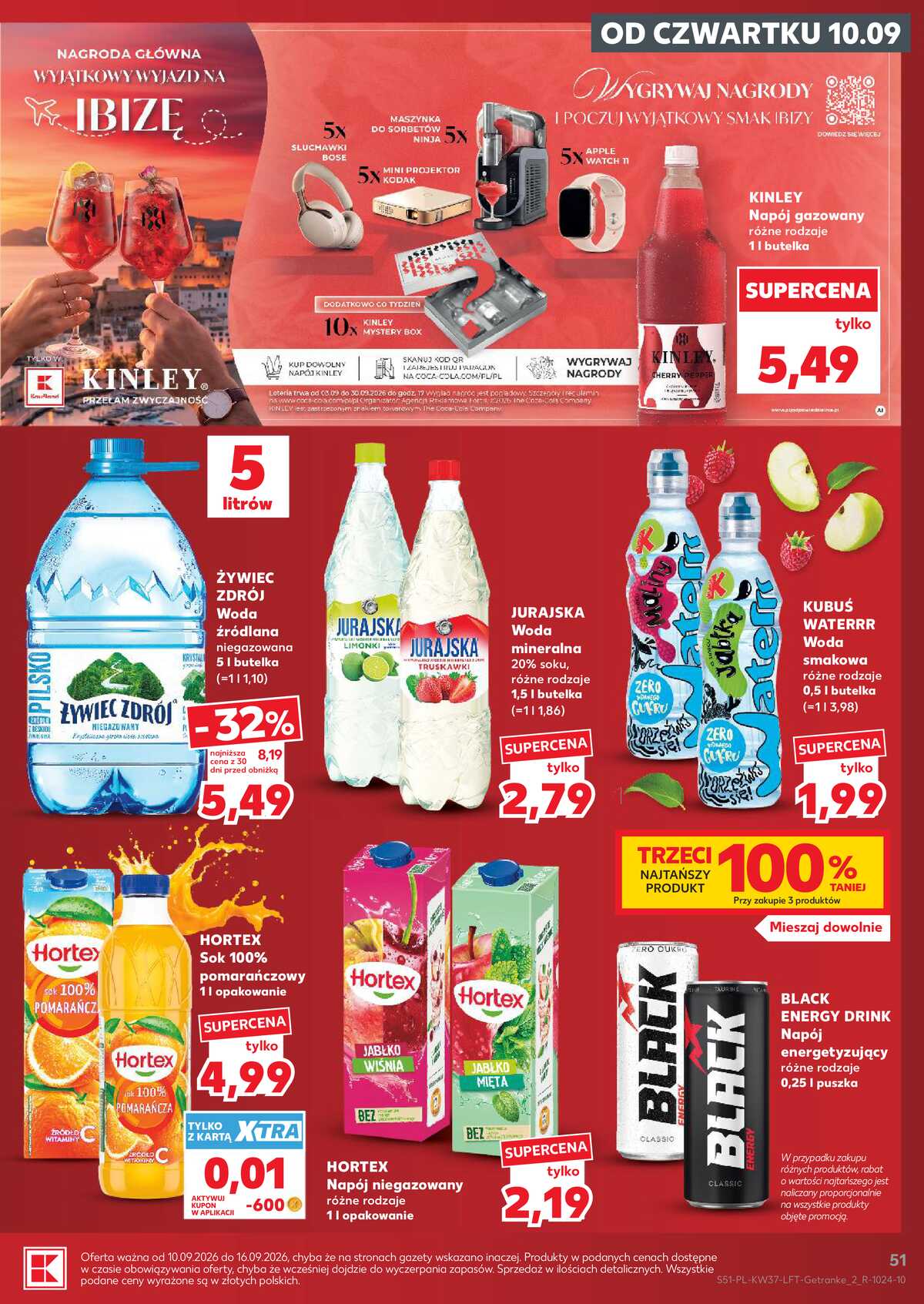 Leták Kaufland Polsko 10.9.-16.9.2026 - Týdenní zpravodaj strana 51