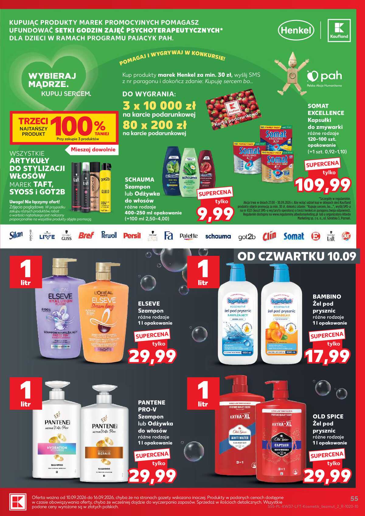 Leták Kaufland Polsko 10.9.-16.9.2026 - Týdenní zpravodaj strana 55