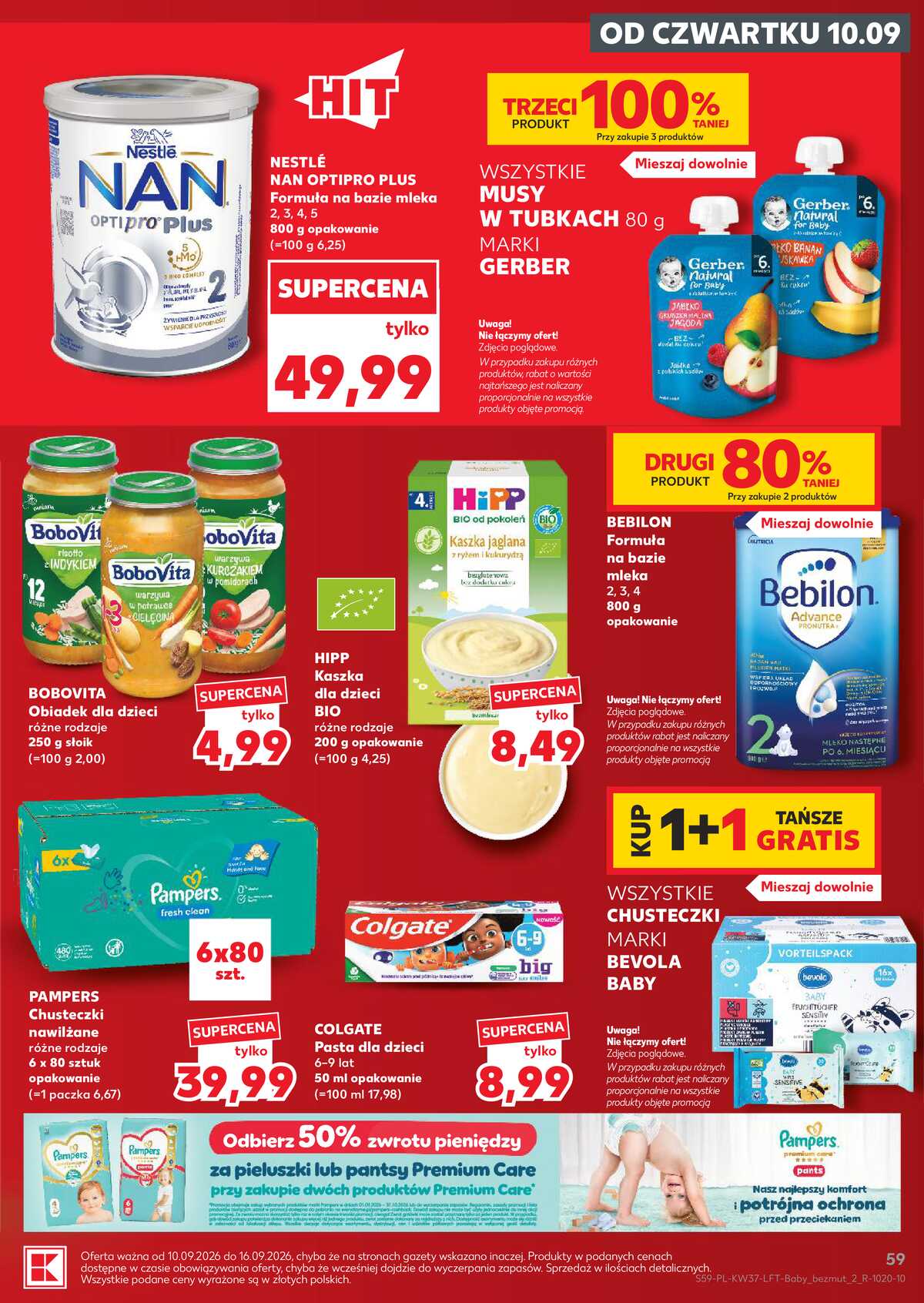 Leták Kaufland Polsko 10.9.-16.9.2026 - Týdenní zpravodaj strana 59