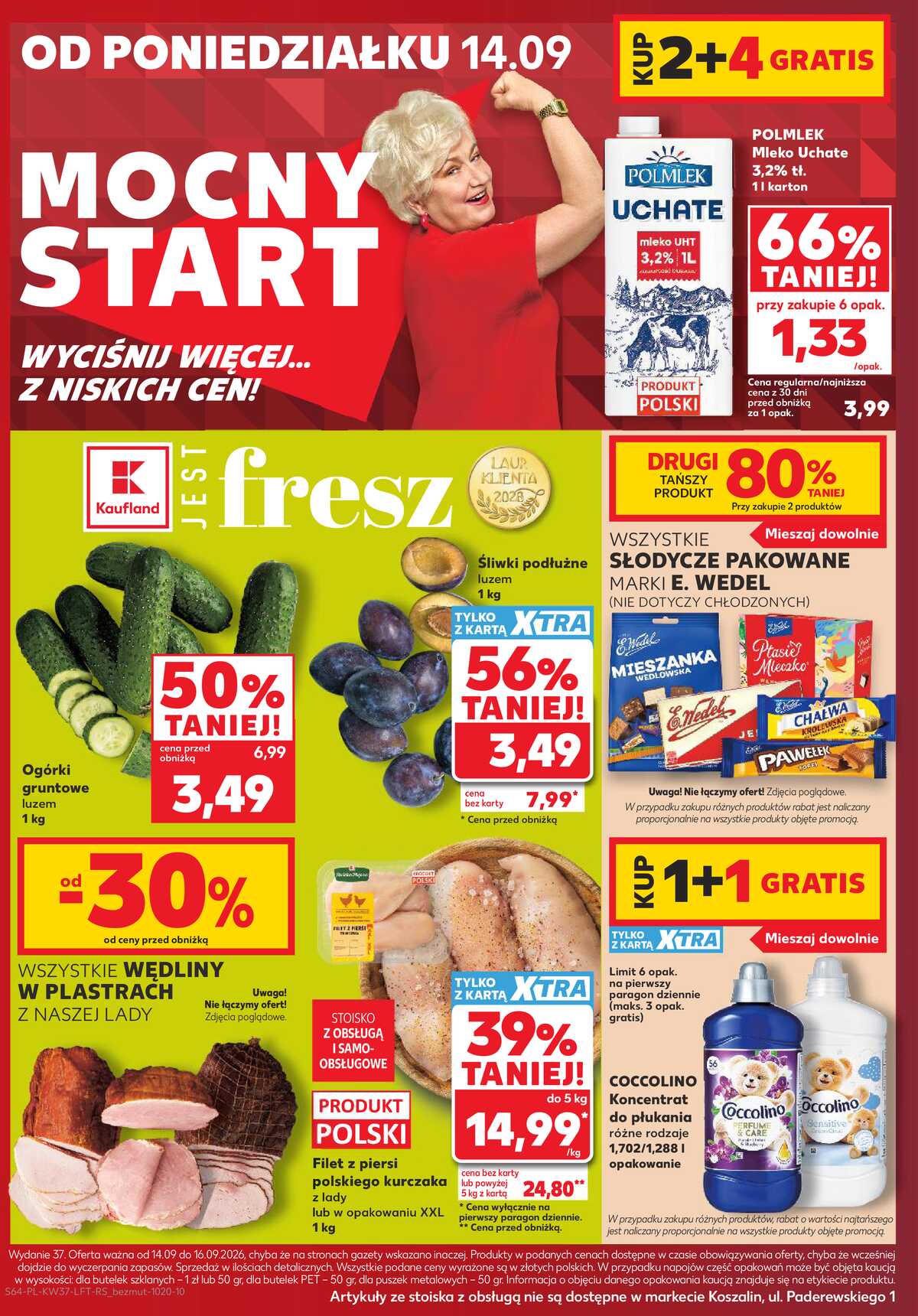 Leták Kaufland Polsko 10.9.-16.9.2026 - Týdenní zpravodaj strana 64