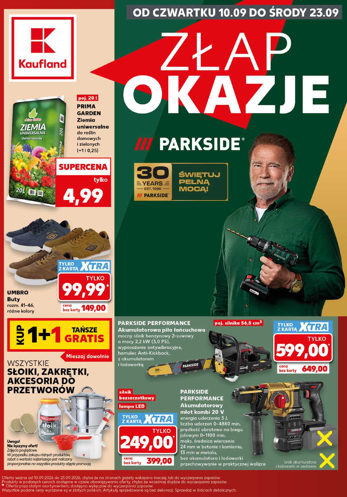 Leták Kaufland Polsko 10.9.-23.9.2026 strana 1