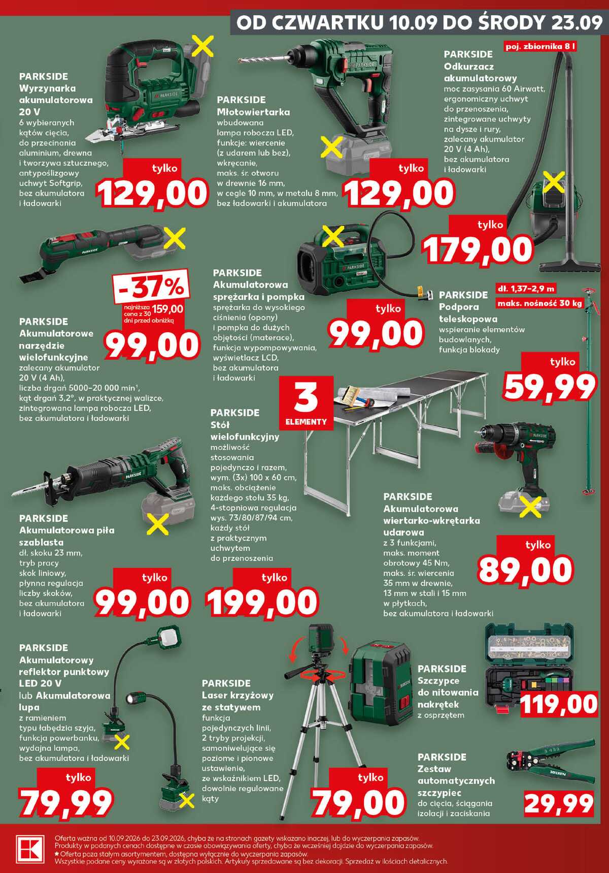 Leták Kaufland Polsko 10.9.-23.9.2026 strana 7