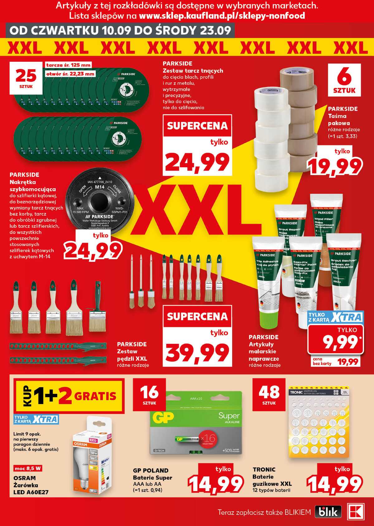 Leták Kaufland Polsko 10.9.-23.9.2026 strana 16