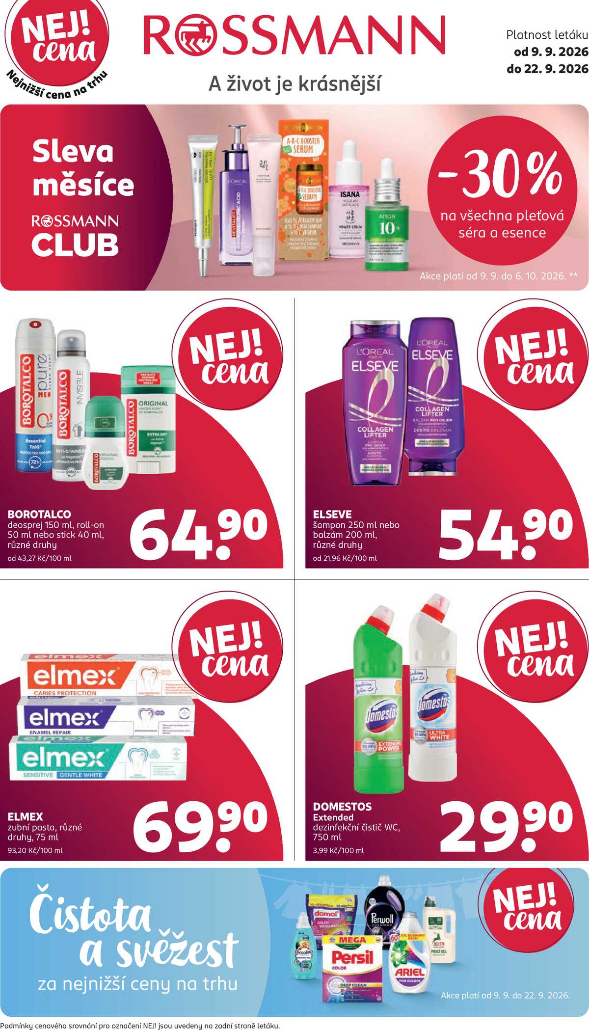 ROSSMANN 9.9. - 22.9. strana 1