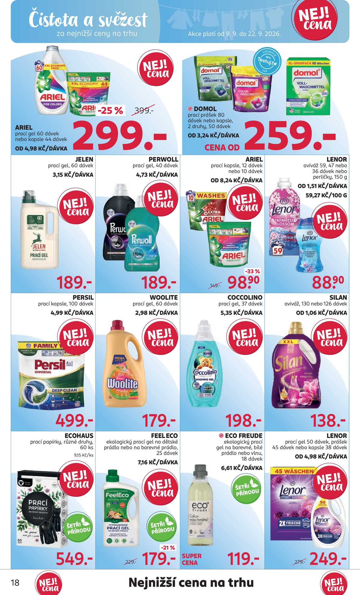 ROSSMANN 9.9. - 22.9. strana 18