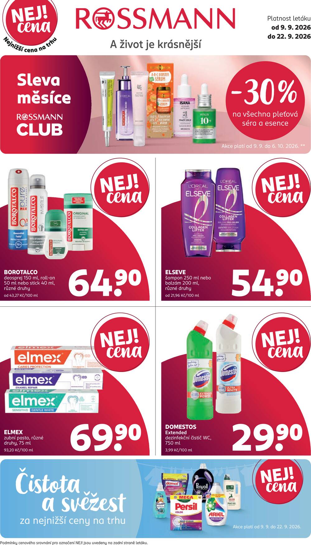 ROSSMANN 9.9. - 22.9.