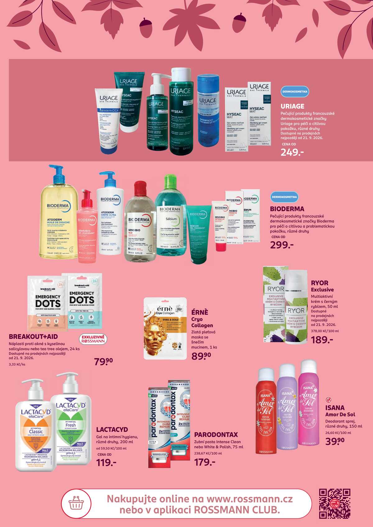 ROSSMANN katalog Novinky 9.9. - 6.10. strana 3