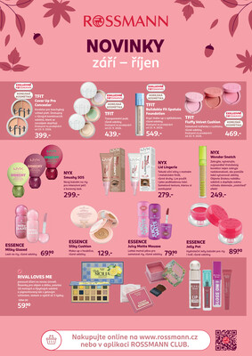 ROSSMANN katalog Novinky 9.9. - 6.10.