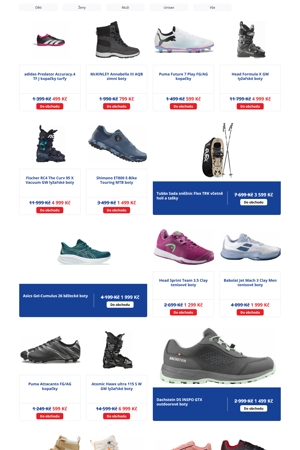 Intersport Boty - 9. 9. 2026