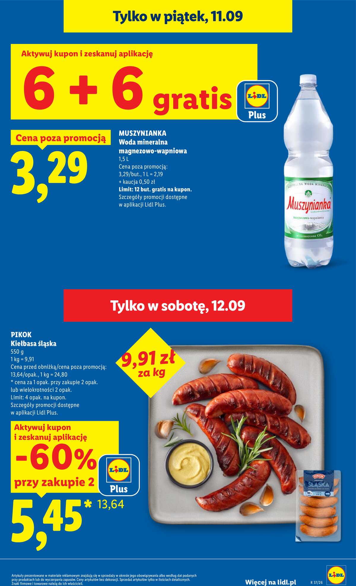 Leták Lidl Polsko 10.9.-12.9.2026 - Leták platí od 10. září do 12. září strana 7