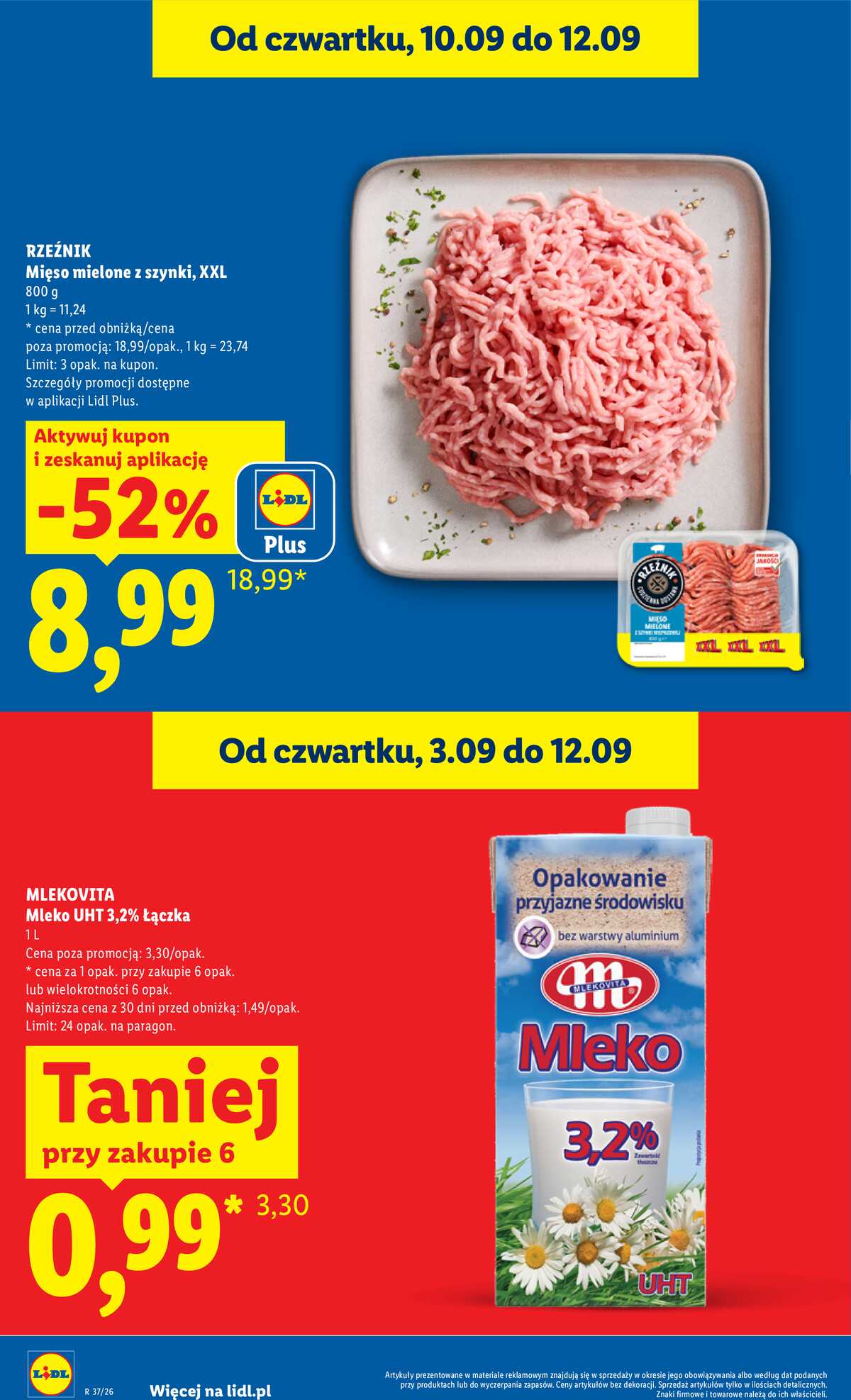 Leták Lidl Polsko 10.9.-12.9.2026 - Leták platí od 10. září do 12. září strana 10