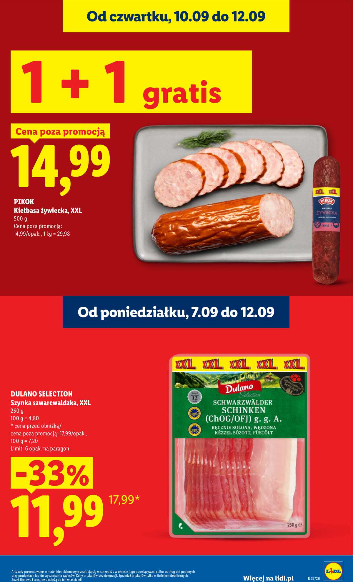Leták Lidl Polsko 10.9.-12.9.2026 - Leták platí od 10. září do 12. září strana 17