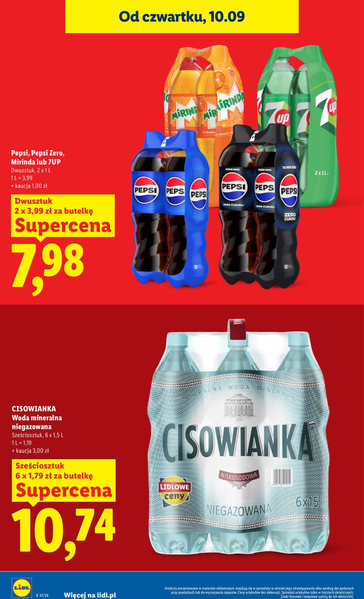 Leták Lidl Polsko 10.9.-12.9.2026 - Leták platí od 10. září do 12. září strana 26