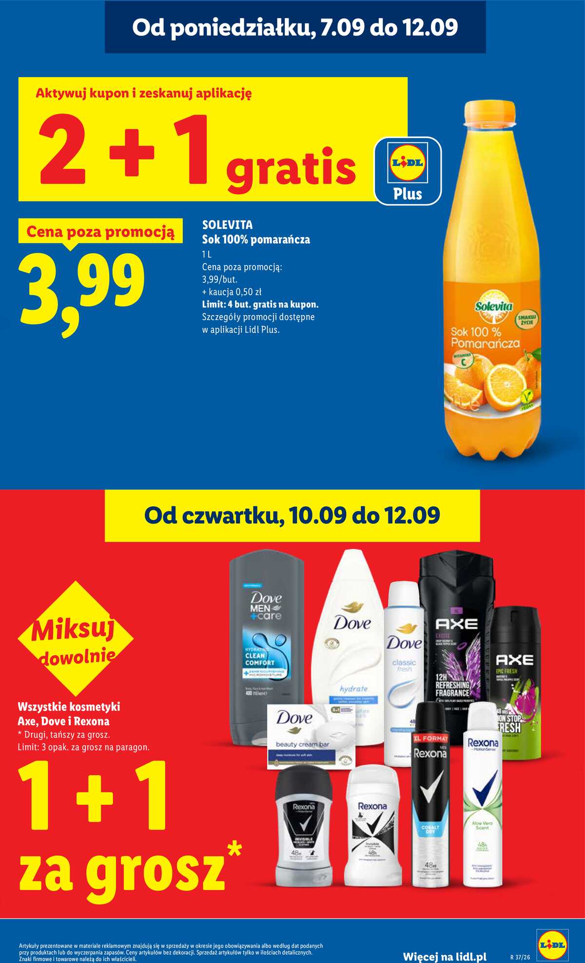 Leták Lidl Polsko 10.9.-12.9.2026 - Leták platí od 10. září do 12. září strana 27