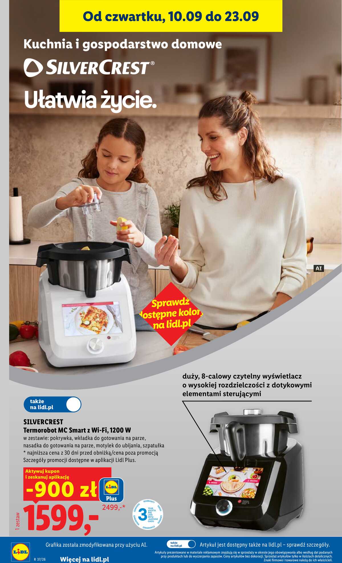 Leták Lidl Polsko 10.9.-12.9.2026 - Leták platí od 10. září do 12. září strana 34