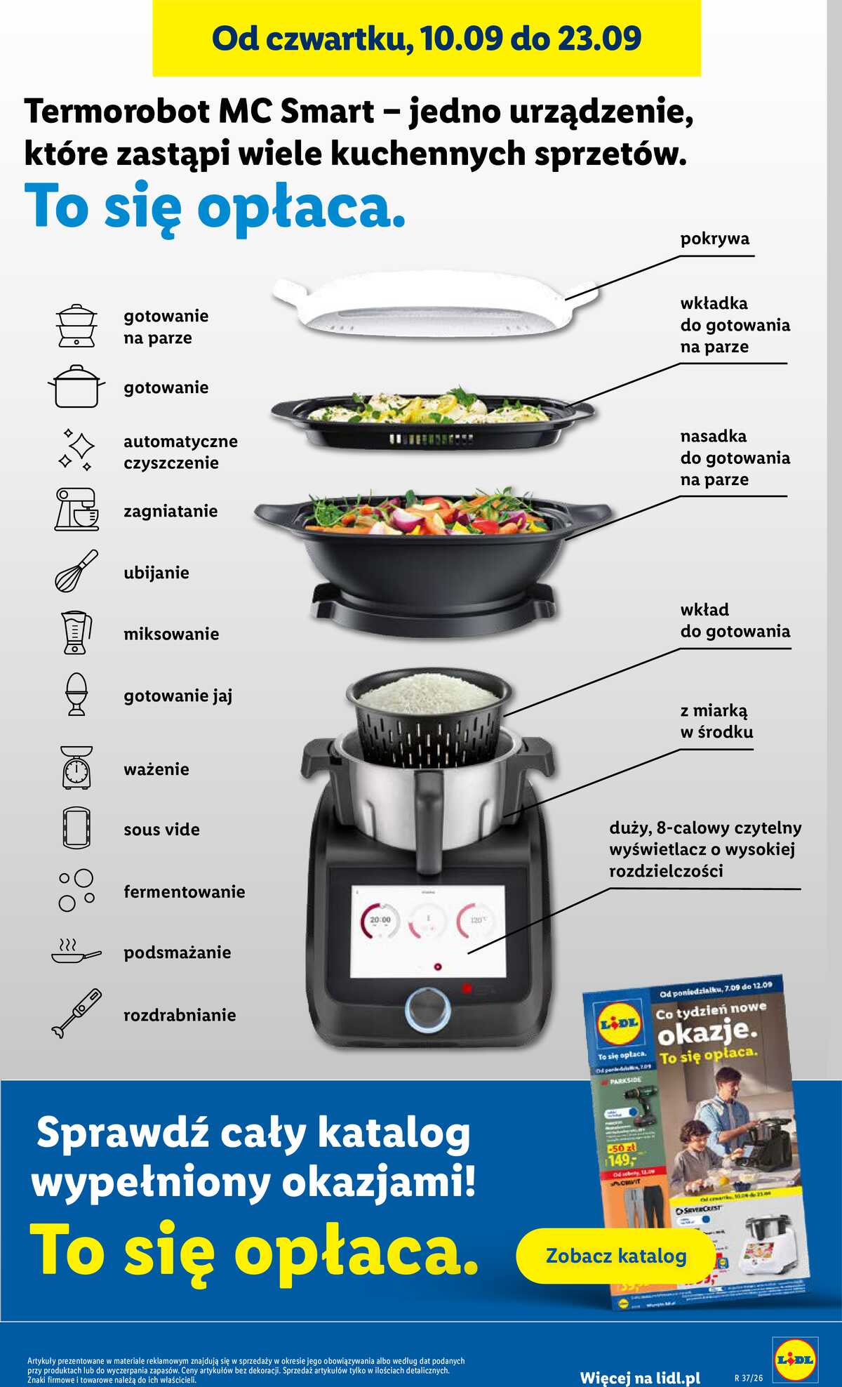 Leták Lidl Polsko 10.9.-12.9.2026 - Leták platí od 10. září do 12. září strana 35