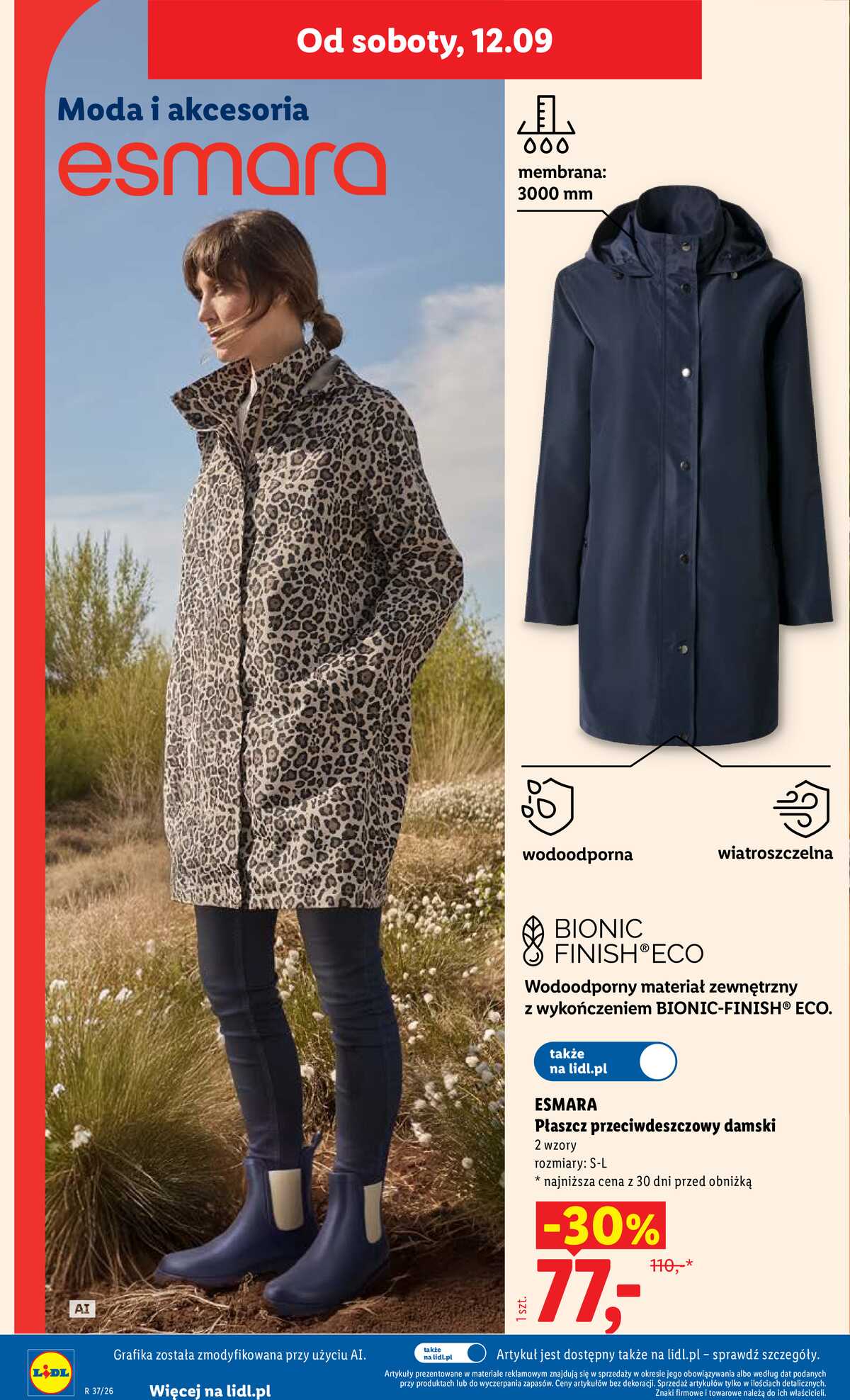 Leták Lidl Polsko 10.9.-12.9.2026 - Leták platí od 10. září do 12. září strana 36