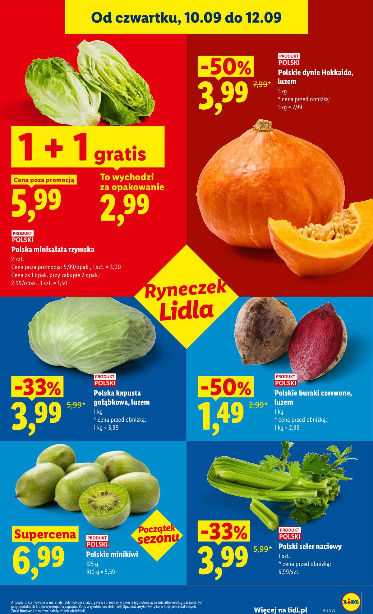 Leták Lidl Polsko 10.9.-12.9.2026 - Leták platí od 10. září do 12. září strana 39