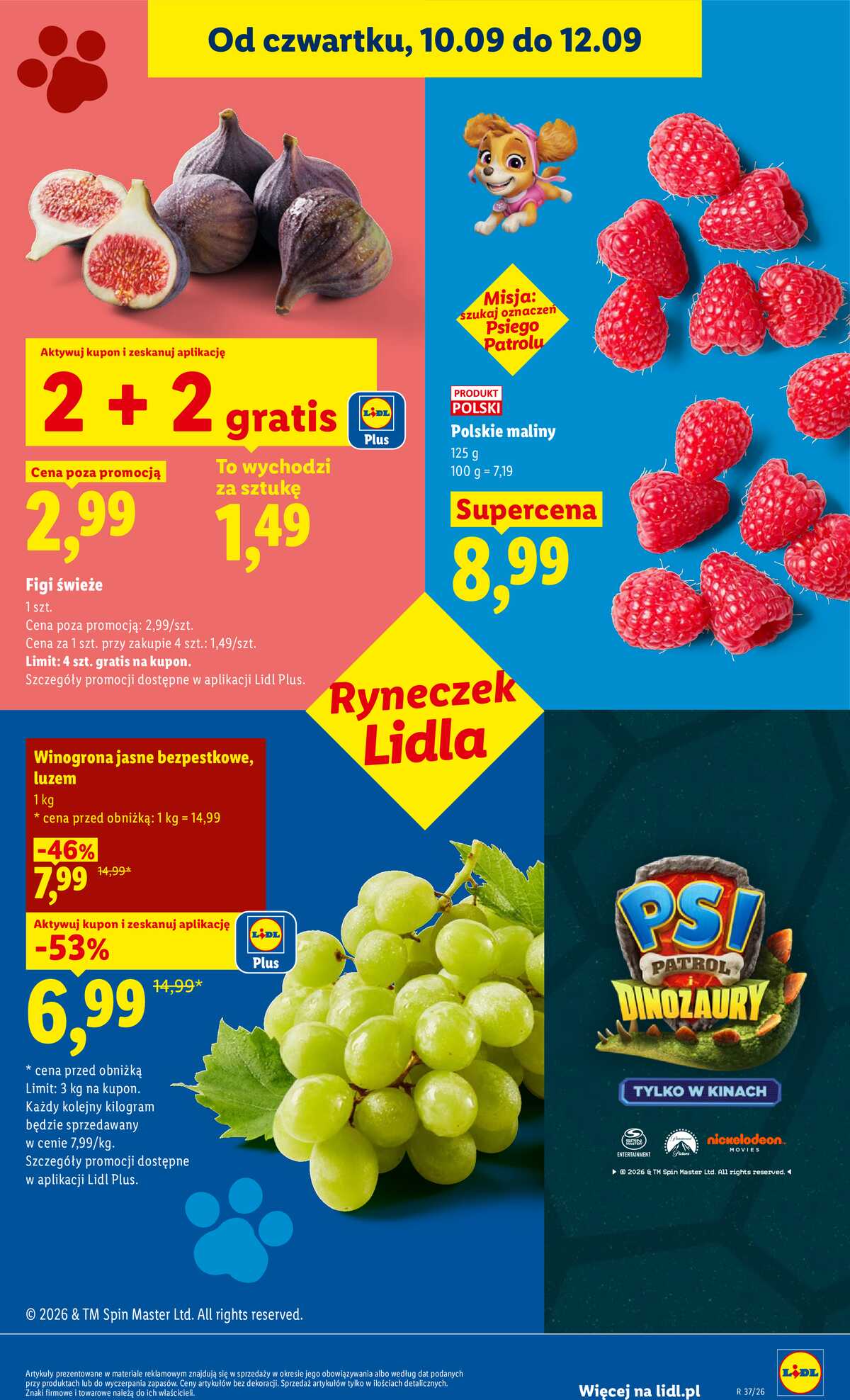 Leták Lidl Polsko 10.9.-12.9.2026 - Leták platí od 10. září do 12. září strana 43