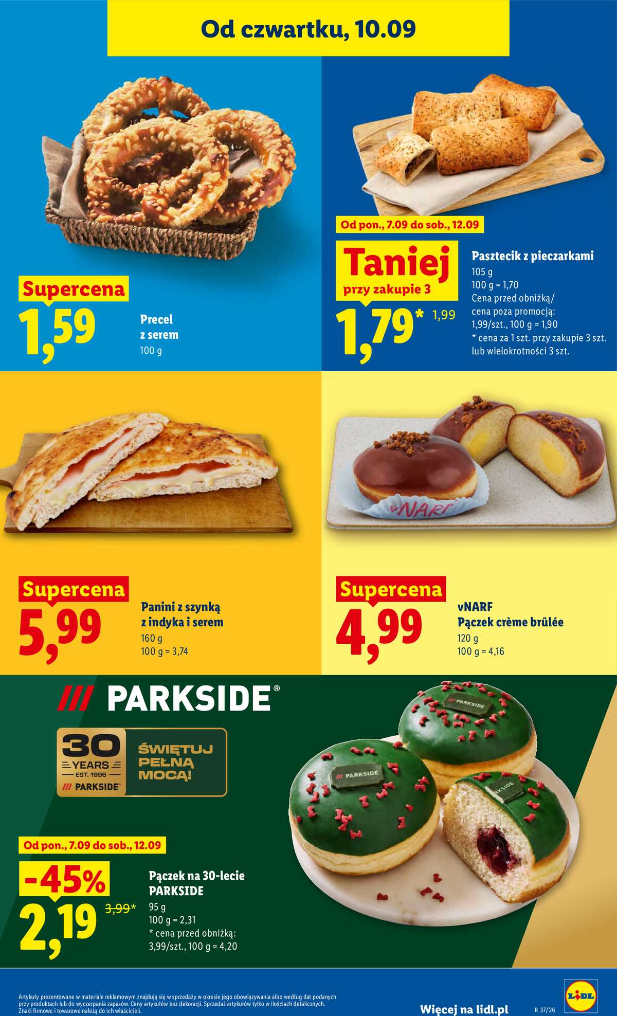 Leták Lidl Polsko 10.9.-12.9.2026 - Leták platí od 10. září do 12. září strana 47