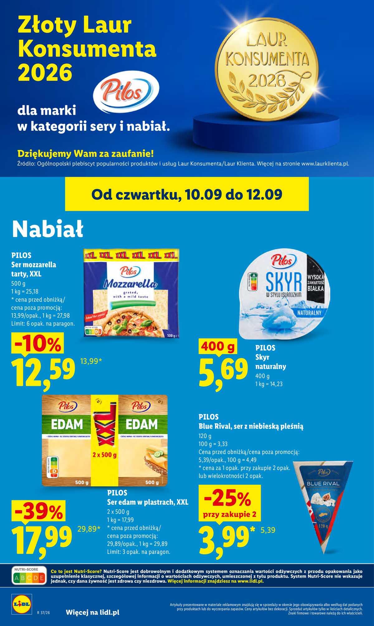 Leták Lidl Polsko 10.9.-12.9.2026 - Leták platí od 10. září do 12. září strana 52