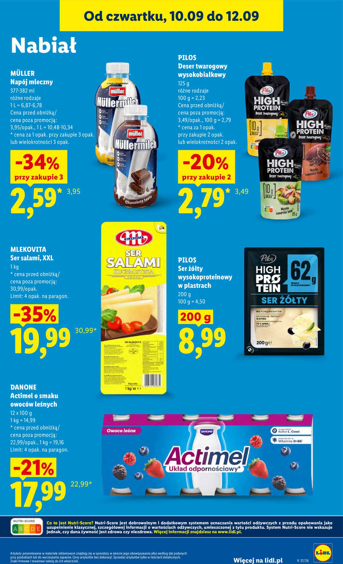 Leták Lidl Polsko 10.9.-12.9.2026 - Leták platí od 10. září do 12. září strana 53