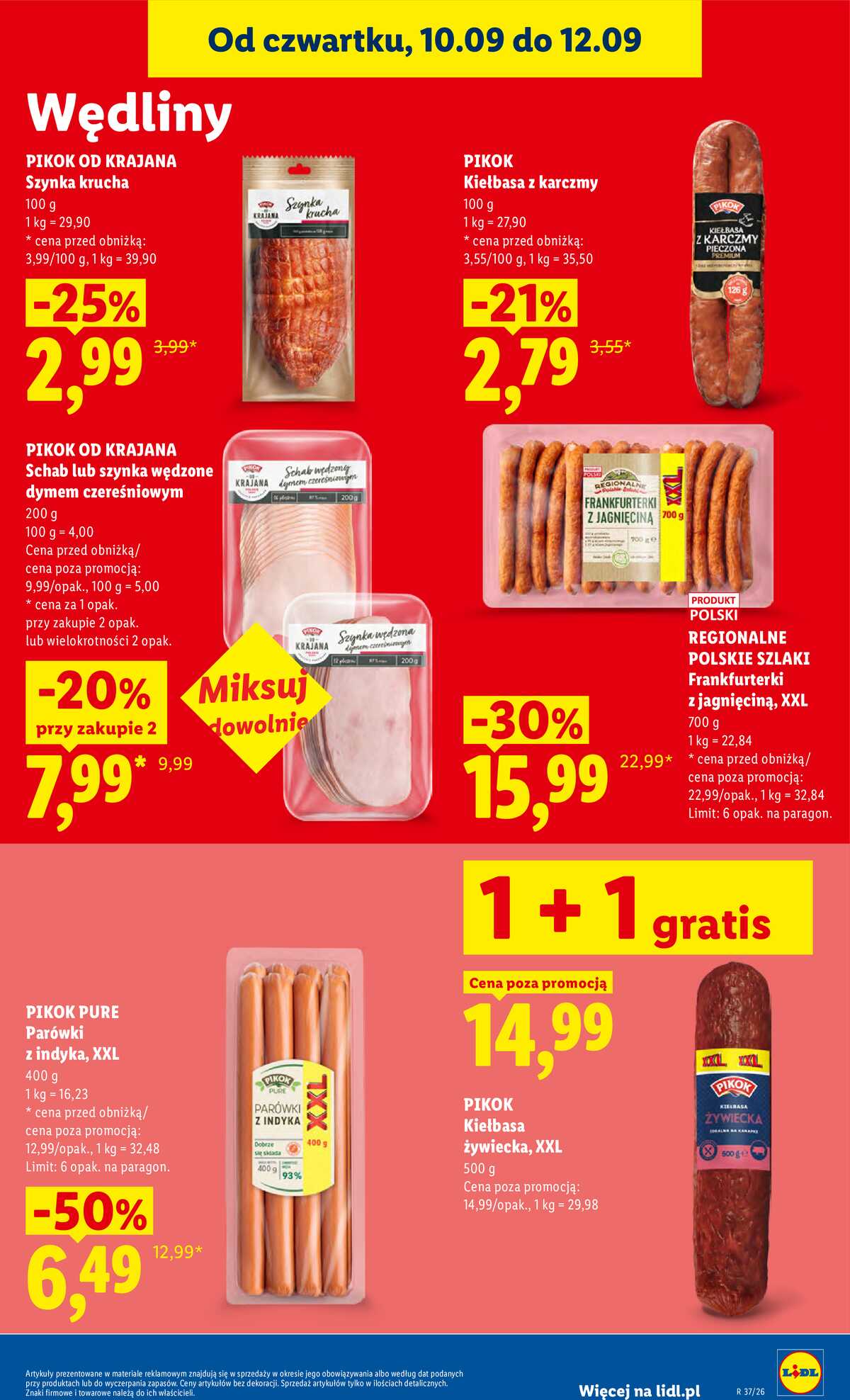 Leták Lidl Polsko 10.9.-12.9.2026 - Leták platí od 10. září do 12. září strana 55