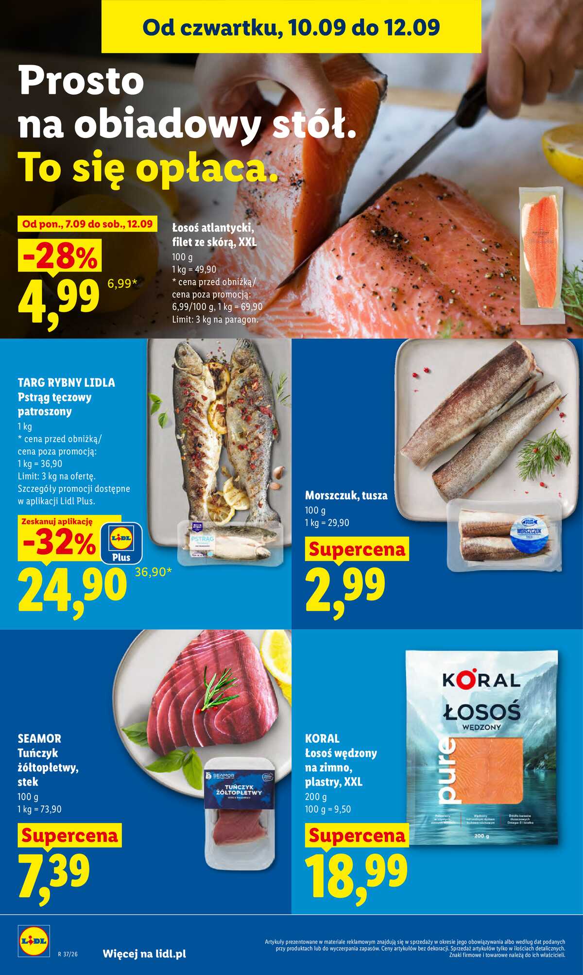 Leták Lidl Polsko 10.9.-12.9.2026 - Leták platí od 10. září do 12. září strana 56