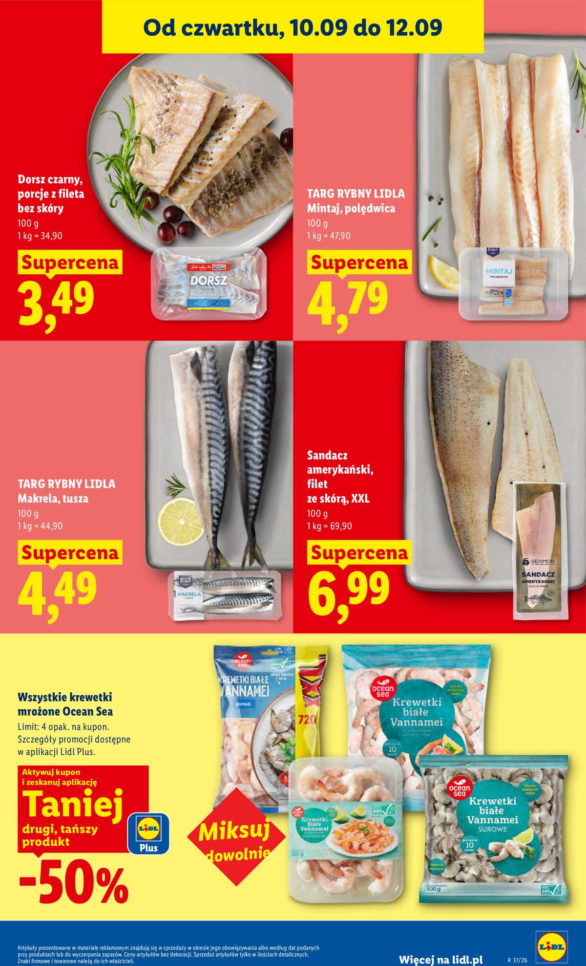Leták Lidl Polsko 10.9.-12.9.2026 - Leták platí od 10. září do 12. září strana 57