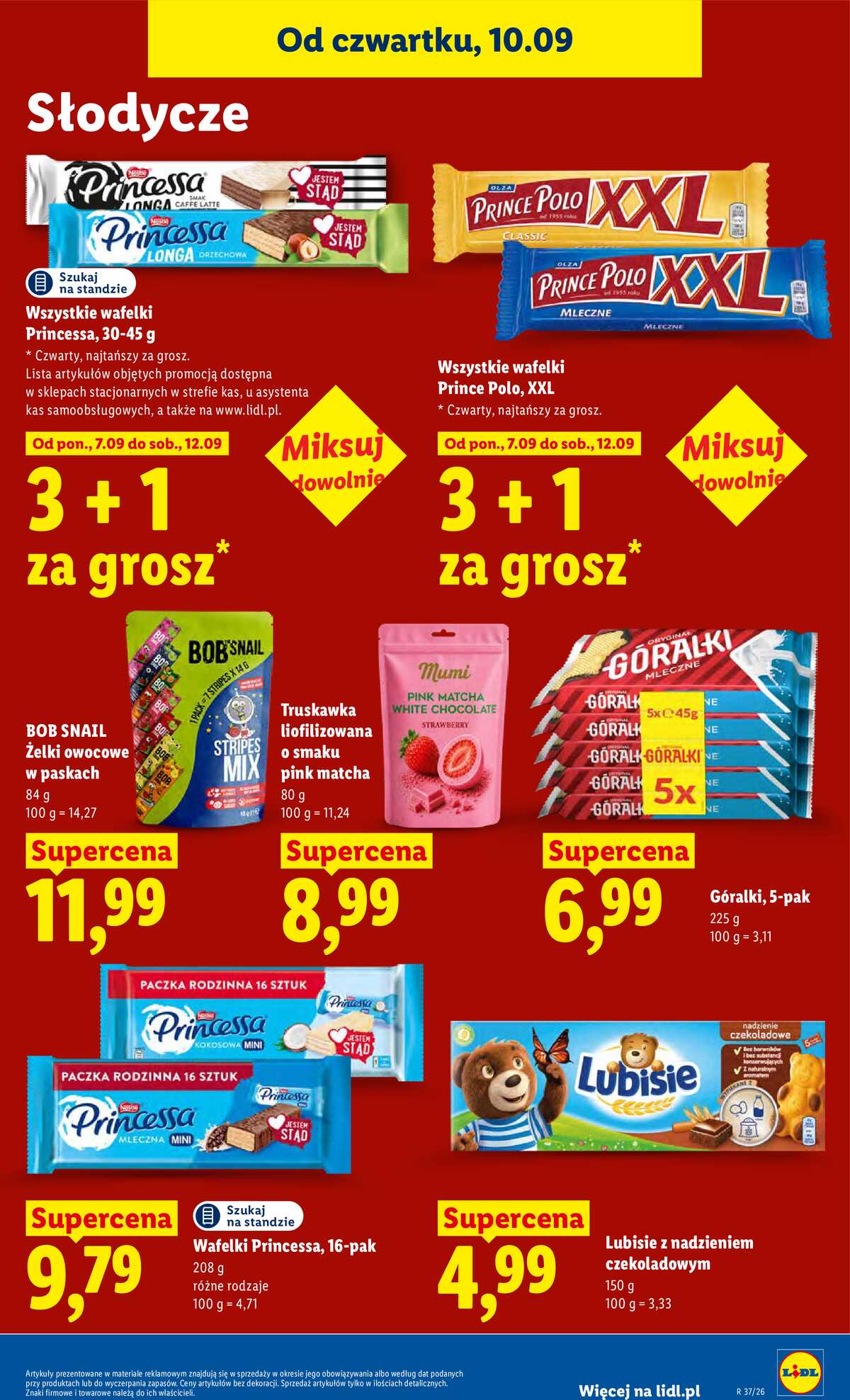Leták Lidl Polsko 10.9.-12.9.2026 - Leták platí od 10. září do 12. září strana 69