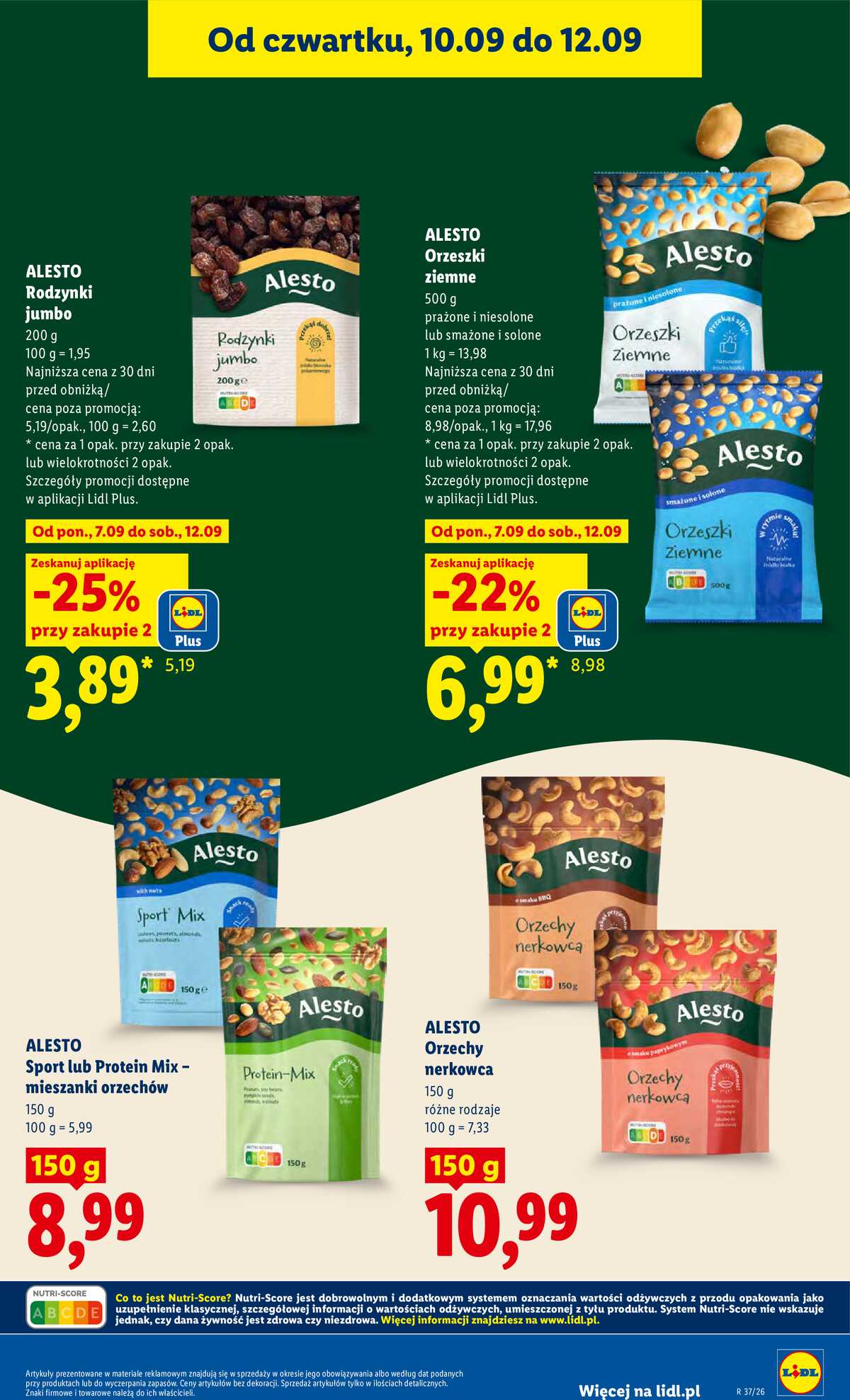 Leták Lidl Polsko 10.9.-12.9.2026 - Leták platí od 10. září do 12. září strana 71