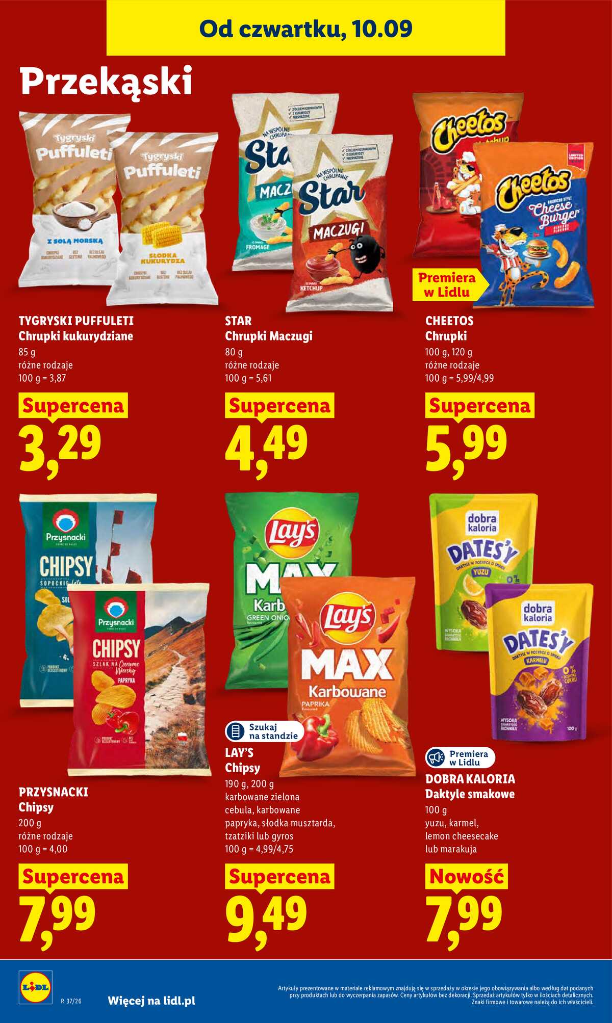 Leták Lidl Polsko 10.9.-12.9.2026 - Leták platí od 10. září do 12. září strana 72