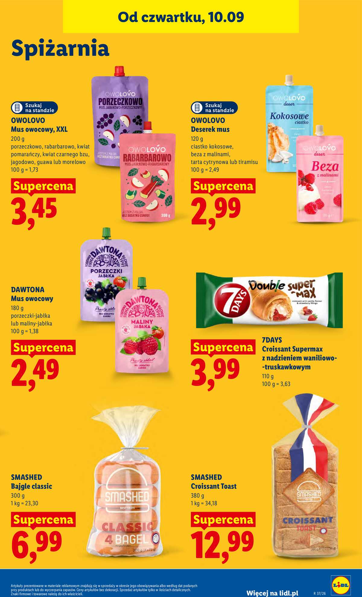 Leták Lidl Polsko 10.9.-12.9.2026 - Leták platí od 10. září do 12. září strana 73