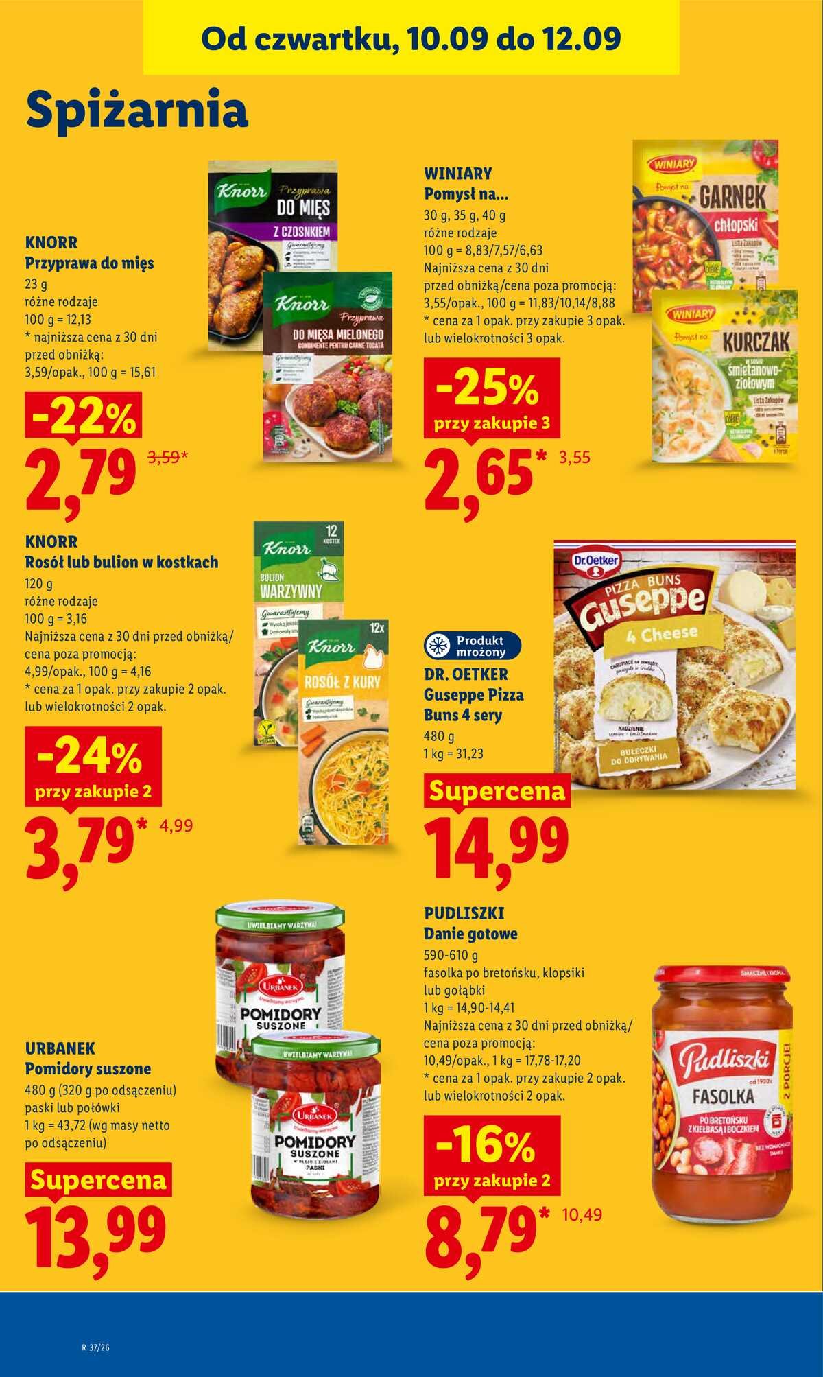 Leták Lidl Polsko 10.9.-12.9.2026 - Leták platí od 10. září do 12. září strana 74