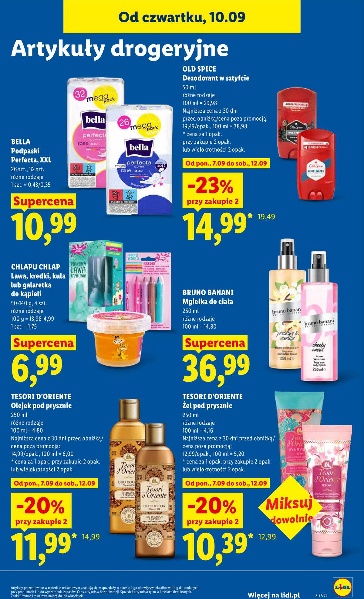 Leták Lidl Polsko 10.9.-12.9.2026 - Leták platí od 10. září do 12. září strana 77