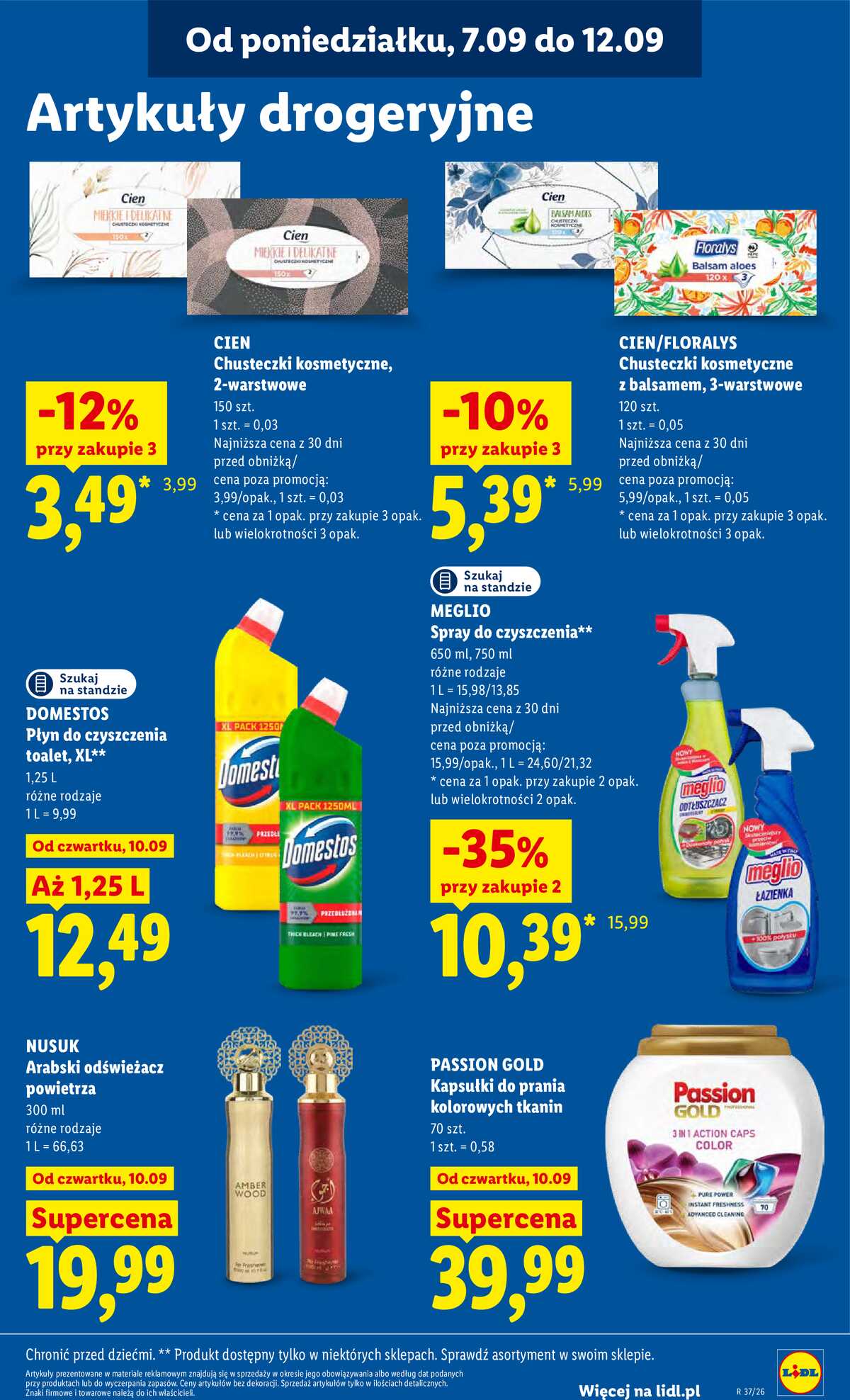 Leták Lidl Polsko 10.9.-12.9.2026 - Leták platí od 10. září do 12. září strana 81