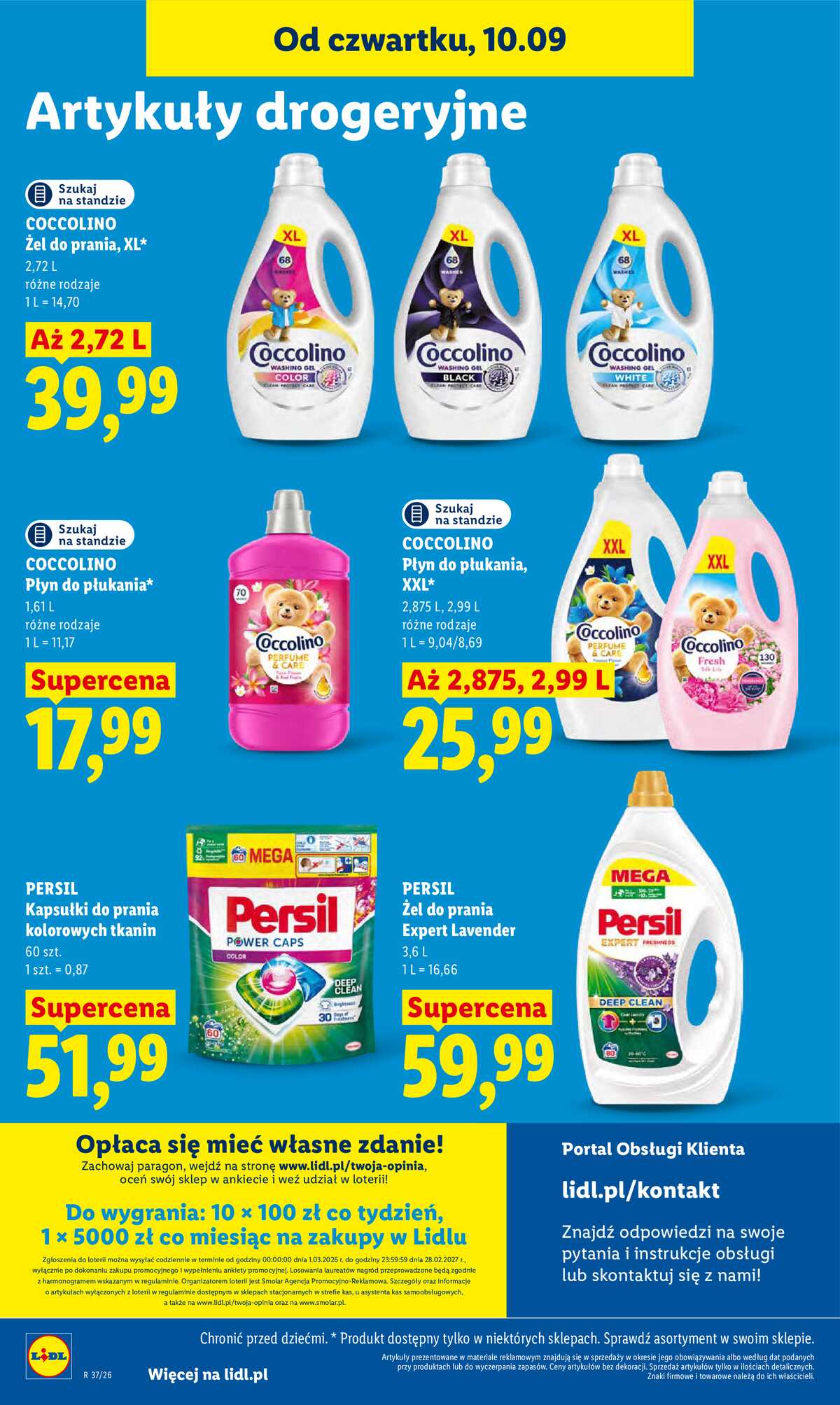 Leták Lidl Polsko 10.9.-12.9.2026 - Leták platí od 10. září do 12. září strana 82
