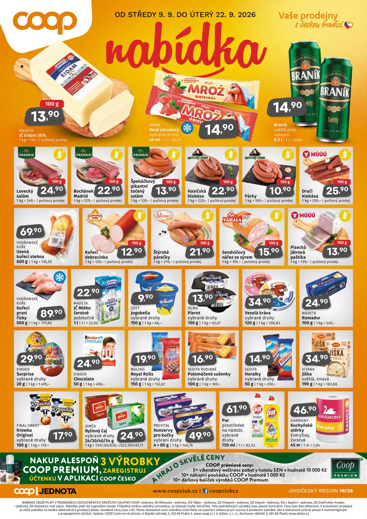 COOP Jihočeský region do 22.9. strana 1