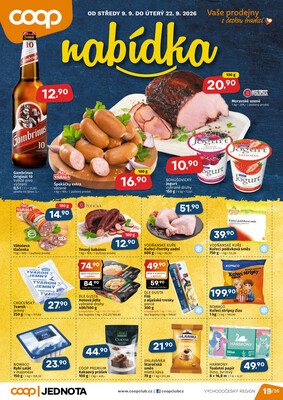 COOP Východočeský region do 22.9.