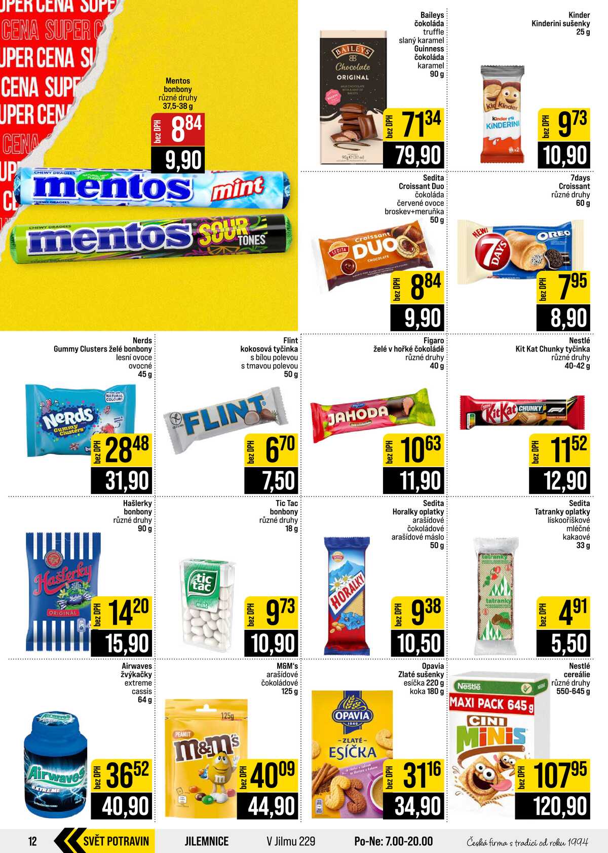 JIP Cash & Carry Brno, Praha, Ostrava, Jilemnice, Pardubice, Ostrava, Karlovy Vary, Olomouc a Zlín od 9.9. do 15.9.2026 strana 12