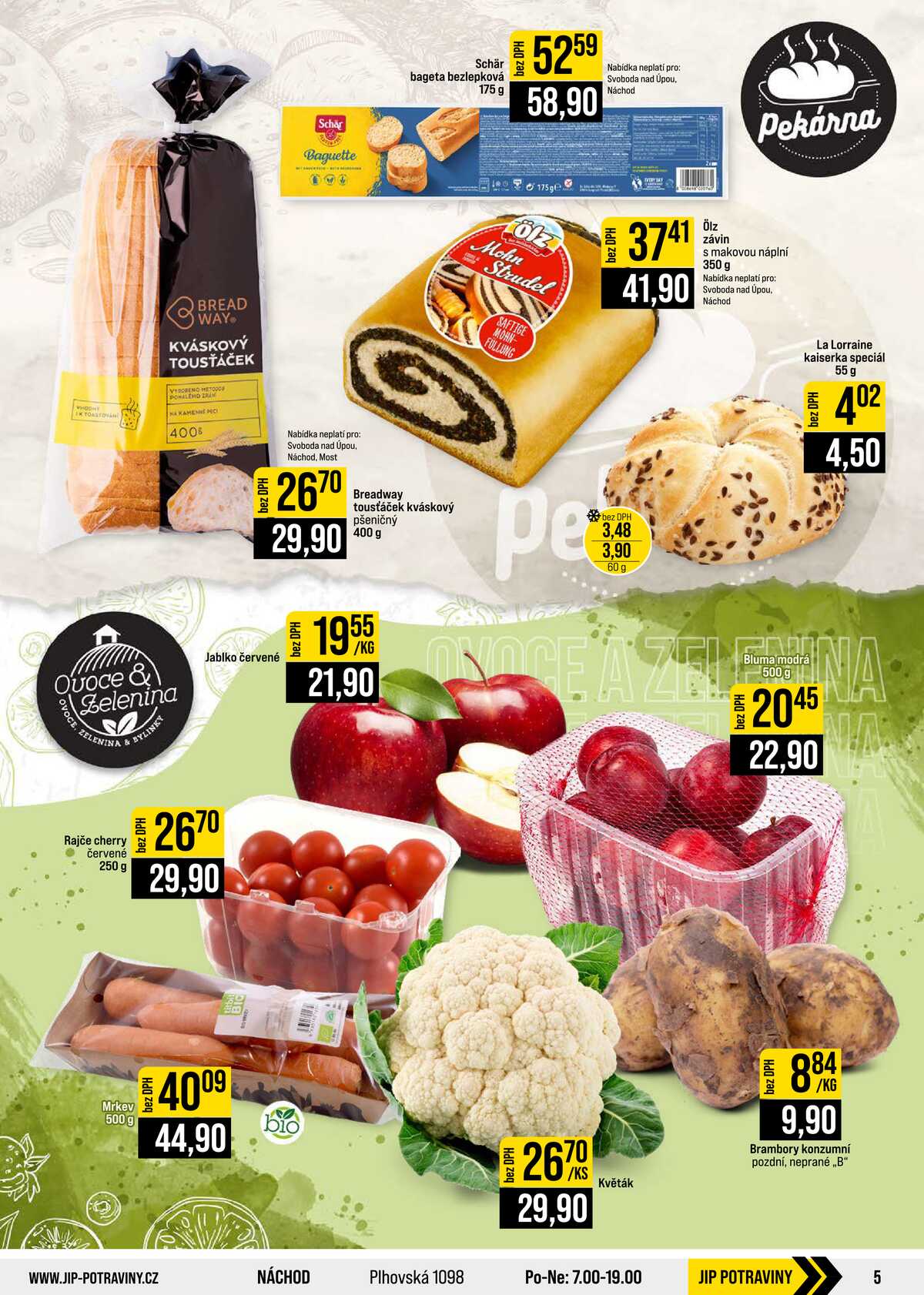 JIP Cash & Carry České Budějovice, Most, Náchod, Polička, Sušice a Svoboda nad Úpou od 9.9. do 15.9.2026 strana 5