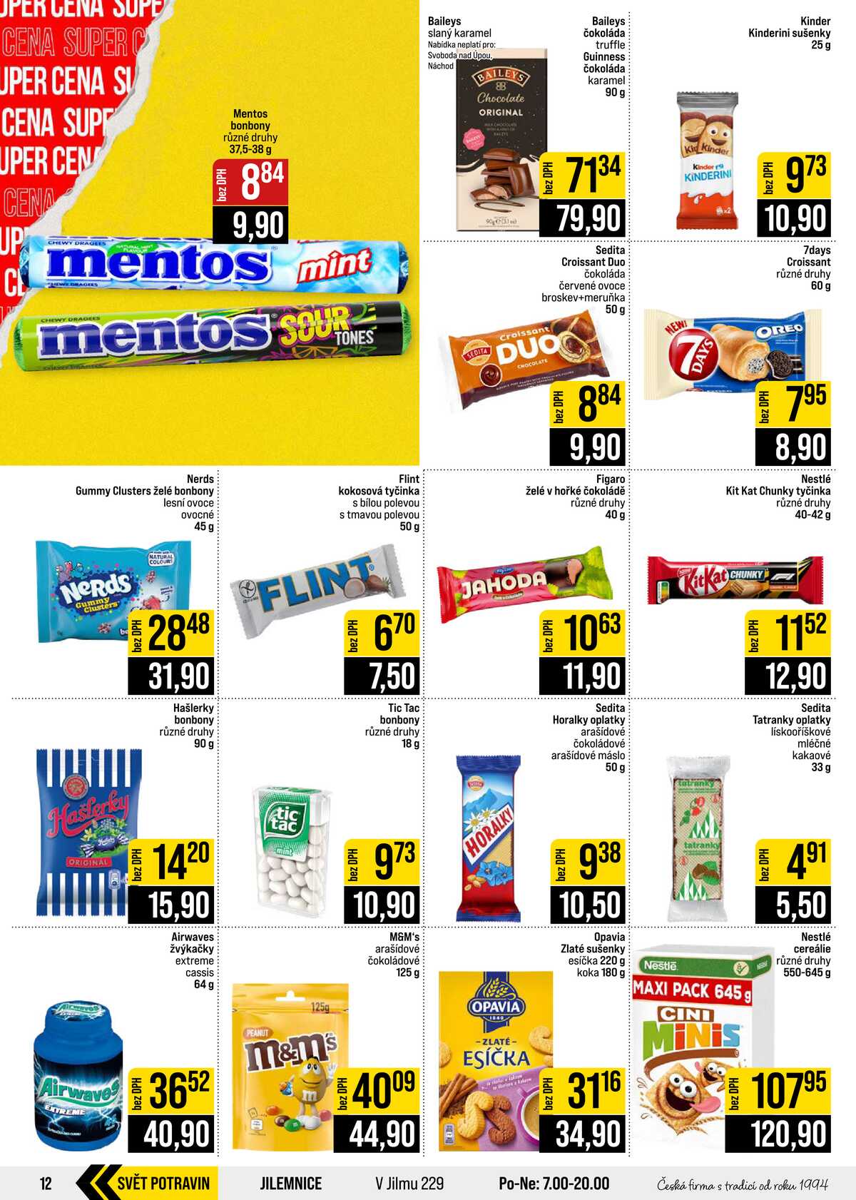JIP Cash & Carry České Budějovice, Most, Náchod, Polička, Sušice a Svoboda nad Úpou od 9.9. do 15.9.2026 strana 12
