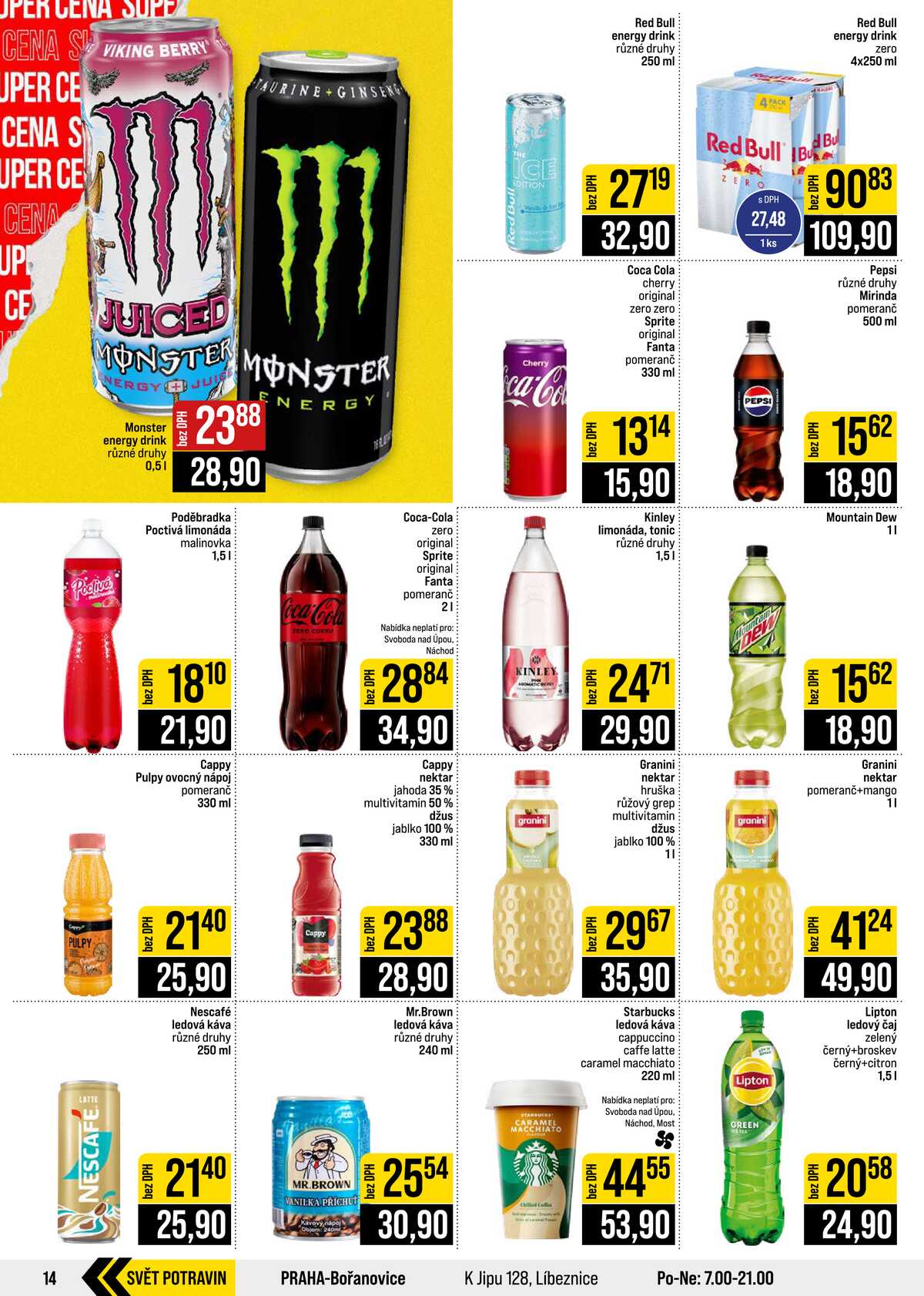 JIP Cash & Carry České Budějovice, Most, Náchod, Polička, Sušice a Svoboda nad Úpou od 9.9. do 15.9.2026 strana 14